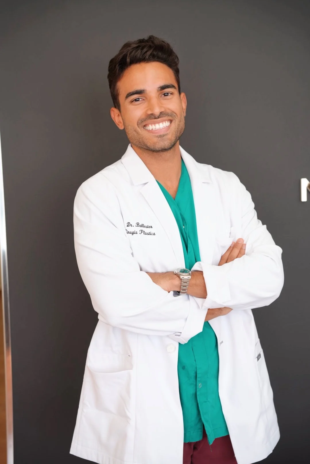 Retrato de cuerpo entero del Dr. José Ballester